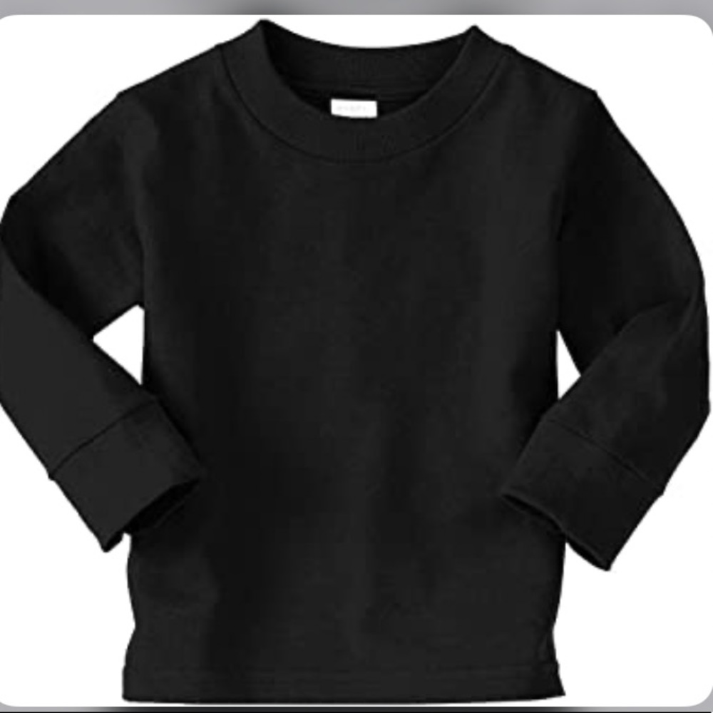 Little boys black top